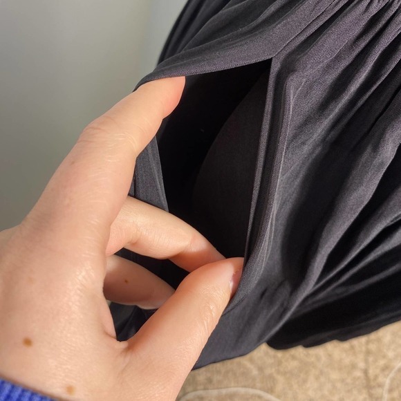 NWT Aritzia Wilfred Almeida Dress Black - Picture 5 of 12